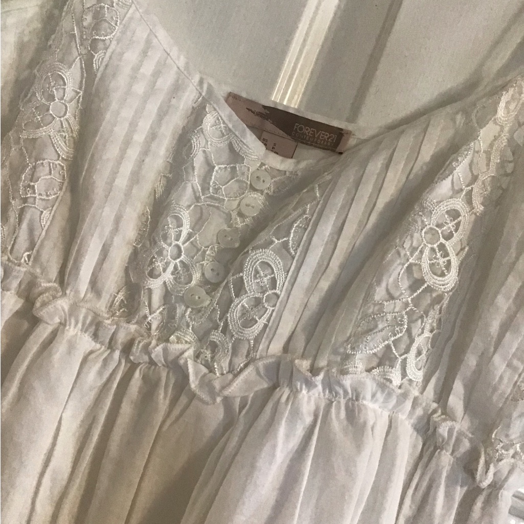 Forever 21 Contemporary White Dress
